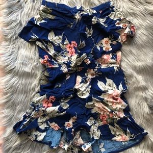 Charlotte Russe floral romper